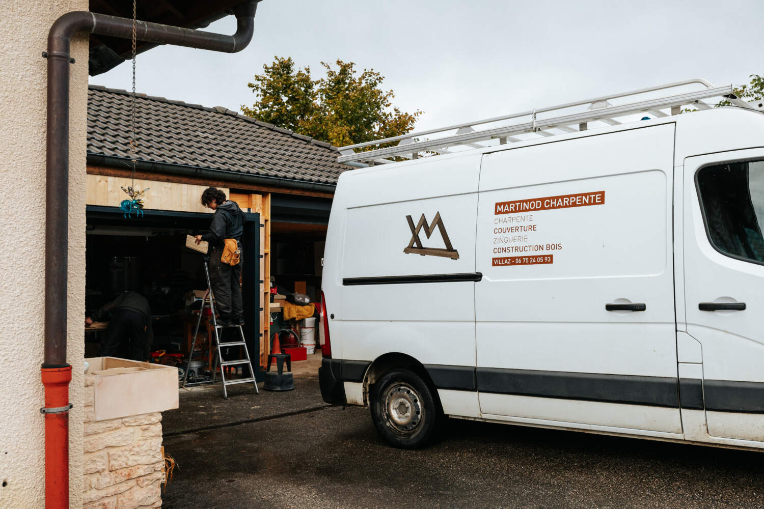 Menuisier et charpentier situé à Villaz en Haute-Savoie